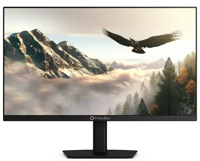 23,8" Монитор Prime Box EAGLE M24HVIB NEW (1920x1080 (FullHD)/75 Гц, IPS, LED/AMD FreeSync/HDMI, VGA/5 мс)черный