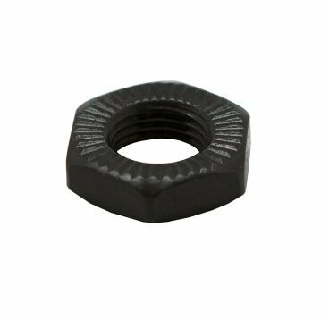 Контргайка оси для втулки велосипеда TI-627K(2340ЕЕ) Cr-Mo под М10, черная