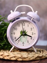 Часы настольные с будильником Cactus Time