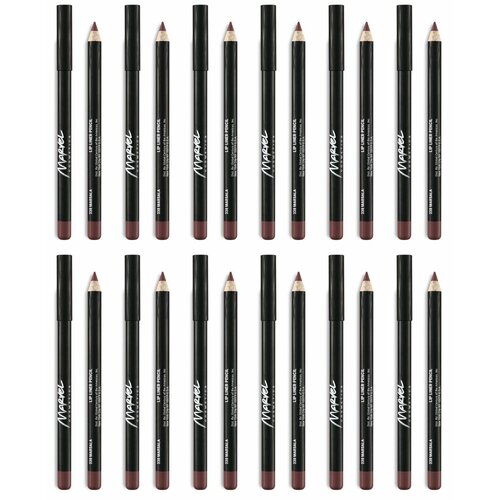 Marvel Cosmetics Карандаш для губ 338 marsala, 12 шт