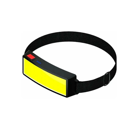 фото Налобный светодиодный фонарь лента led cob брызгозащитный для работы туризма рыбалки и охоты micro-usb зарядка китай