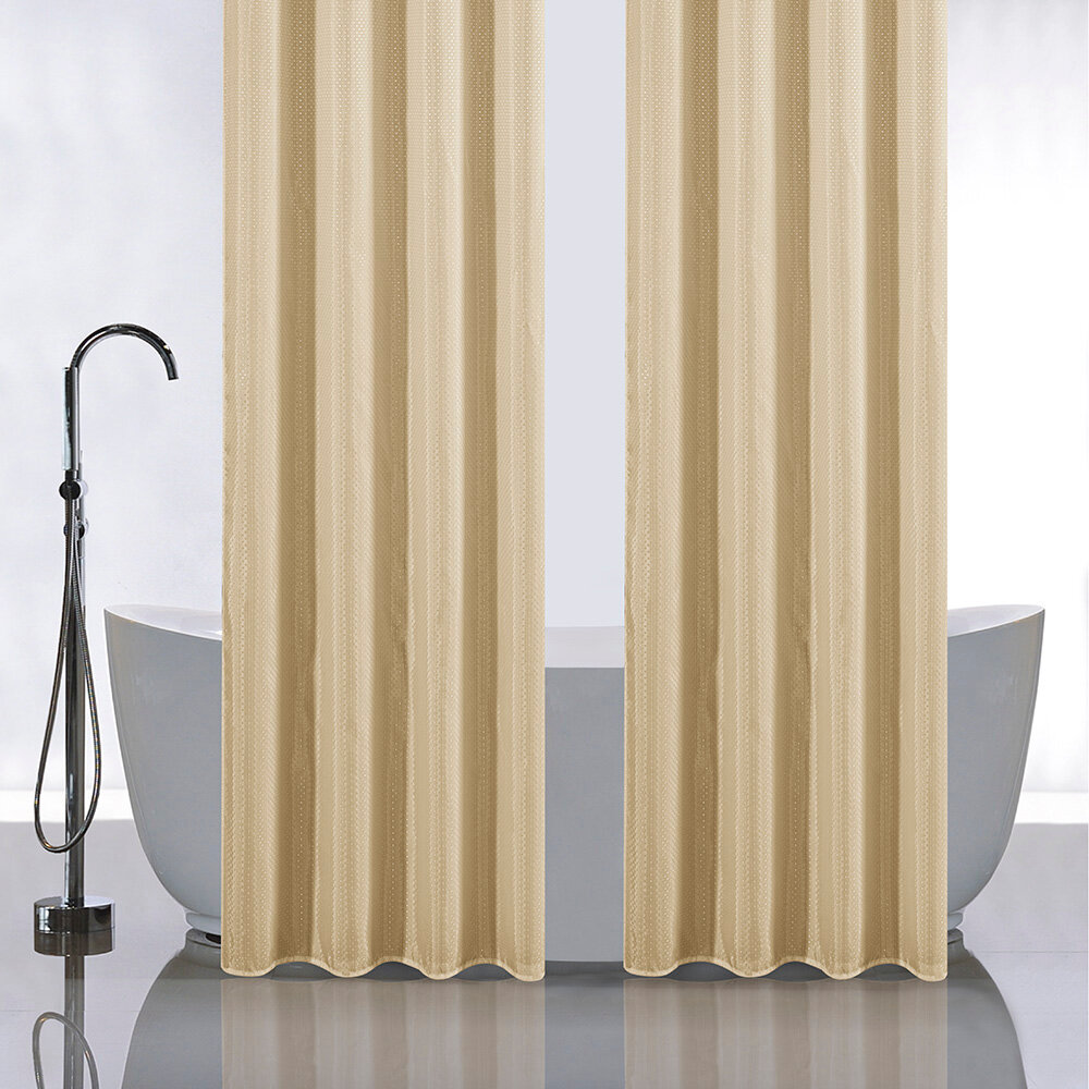 фото Штора для ванной, душа, двойная 120см х 180см санакс