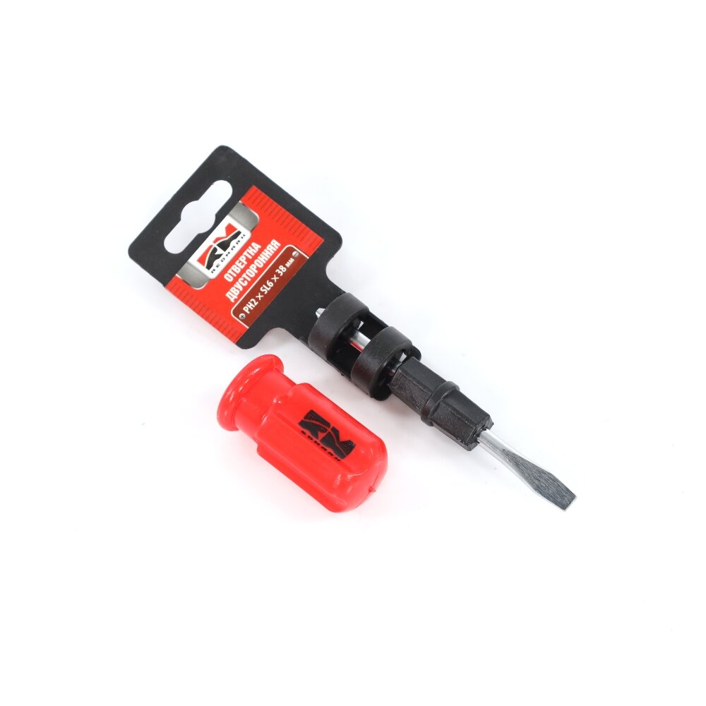 фото Отвертка комбинированная 2 в 1 6x38 мм шлиц/крест PH2 "RedMark"
