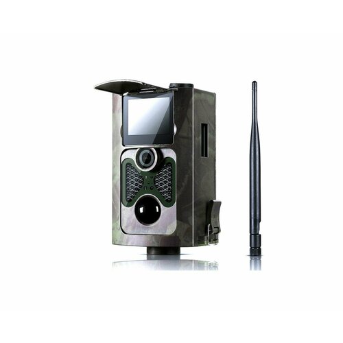 Уличная 2K (2048x1080) фотоловушка 4G/LTE с цветным дисплеем Сантек-Filin-APP HC-550G-4G (Ориг) (L232664G) - запись по движению на SD карту.