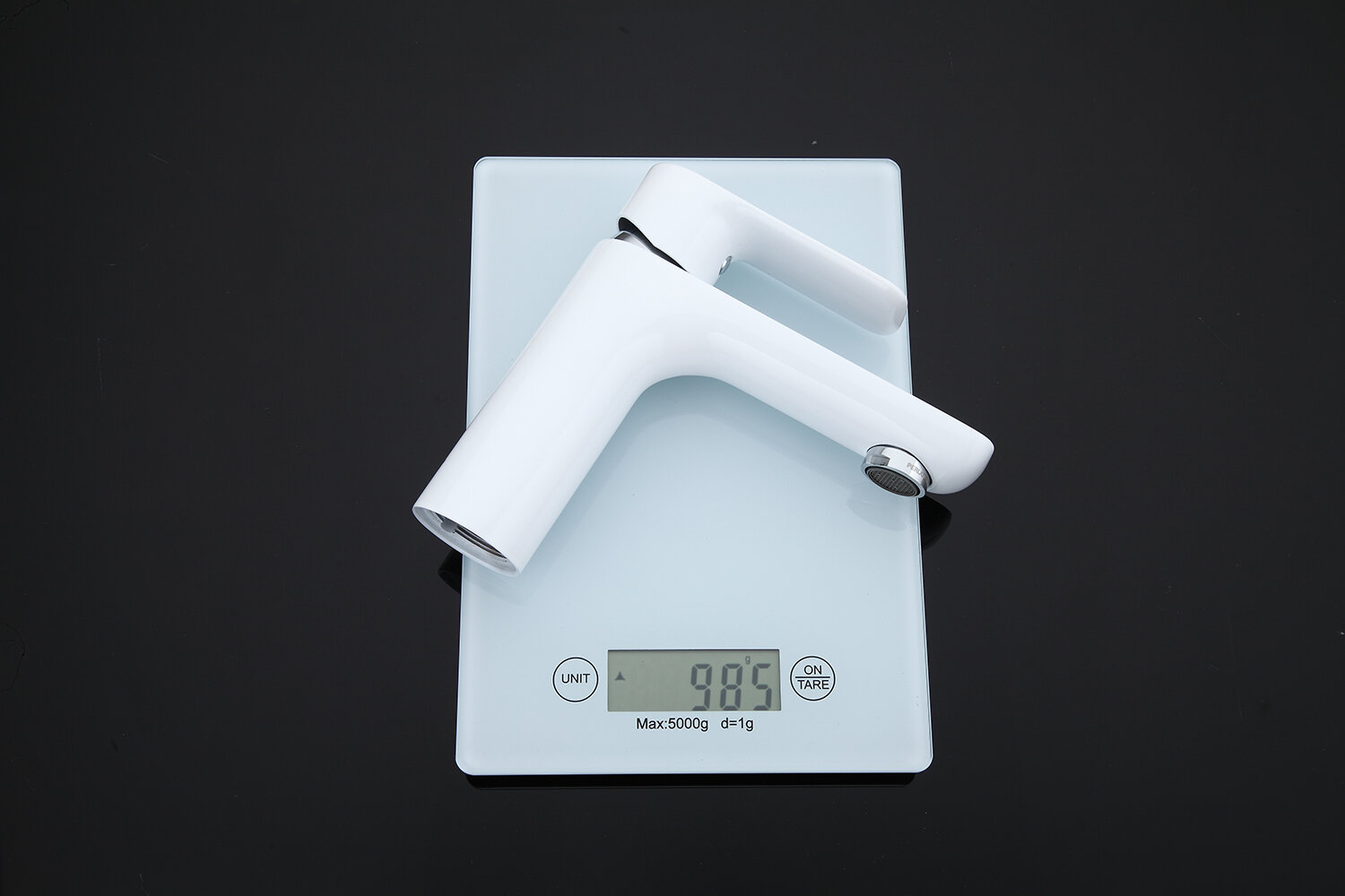 Смеситель для раковины GAPPO Noar G1048, латунь, в цвете белый/хром — фото 1