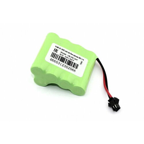 Аккумулятор Ni-Mh 6V 2400 mAh AA Row разъем SM (1+4)