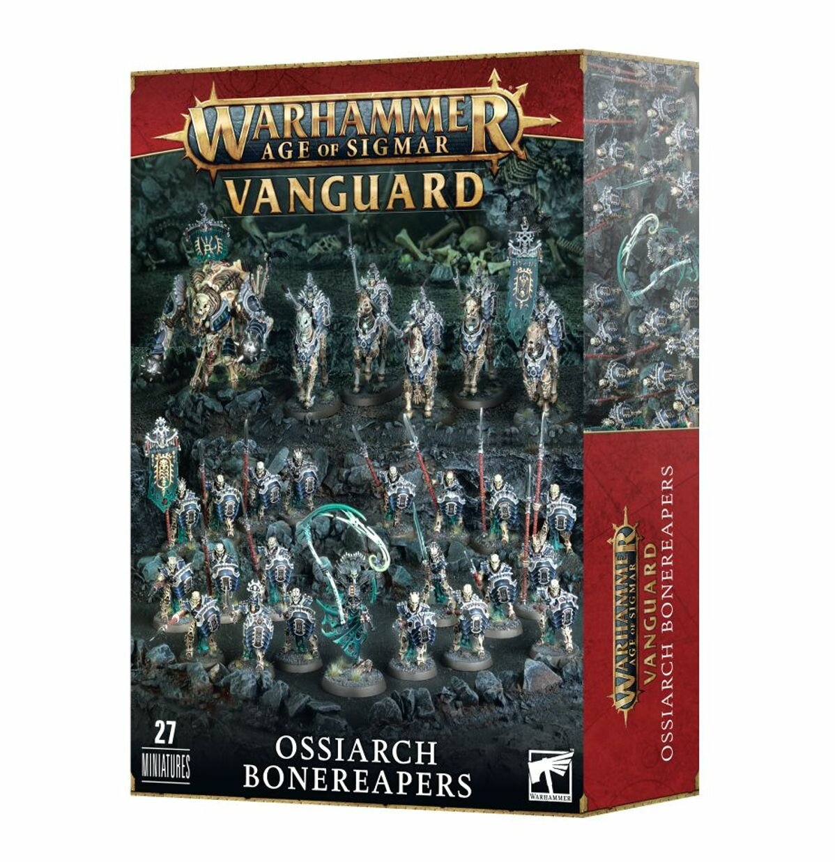 Миниатюры для настольной игры Games Workshop Warhammer Age of Sigmar: Vanguard - Ossiarch Bonereapers 70-09