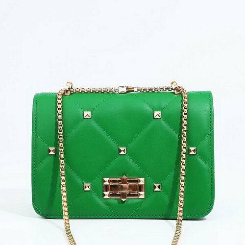 фото Сумка мессенджер сима-ленд, зеленый