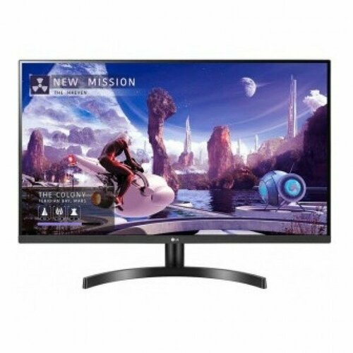 Lg LCD LG 315 32QN600-B черный IPS 2560х1440 75Hz 5ms 350cd 178178 10001 HDR10 5ms 10bit8bitFRC 2xHDMI14 DisplayPort14 FreeSync VESA 3110000₽