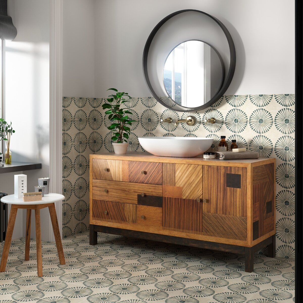 фото Керамогранит Mainzu Carino Deco Palma Matt 20x20 PT03566