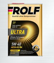 Моторное масло ROLF Ultra 5W-40 (4л) ROLF-5W40-UA3B4-4L