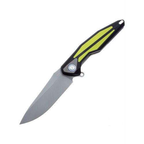 Складной нож Tulay сталь 154CM, G10 Black Fluorescent Green