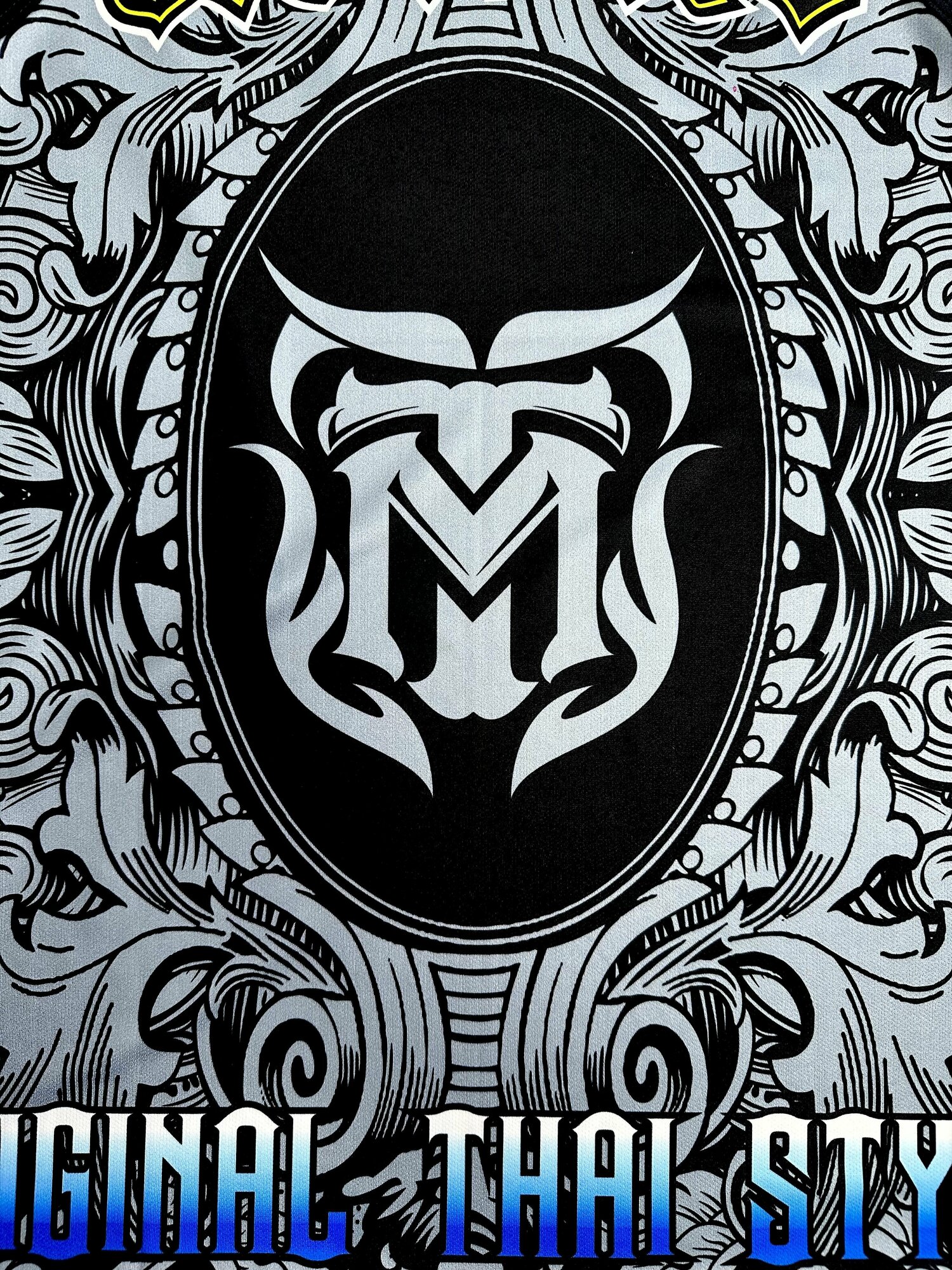 Футболка Born to be Muaythai, размер S, черный — фото 1