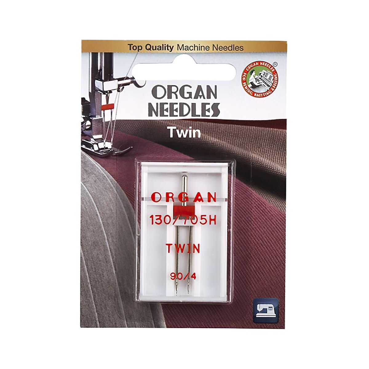 Organ иглы Двойные 1-90/4 блистер