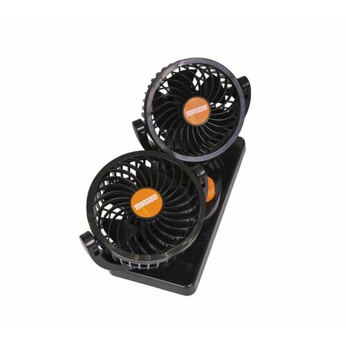 Автовентилятор торнадо HХ-Т308 24V двойной 4 10W двойной с раздел регулировкой 276600₽