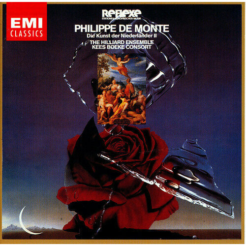 AUDIO CD DE MONTE, Philippe. Die Kunst der Niederlander II. The Hilliard Ensemble; kees Boeke Consort. 1 CD