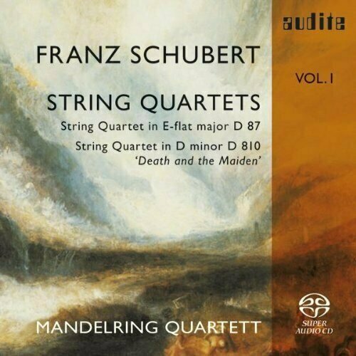 AUDIO CD Schubert: String Quartets Vol. I - Mandelring Quartett alban berg quartett mozart string quartets 14 23 string quintets 3 4 etc 7cd