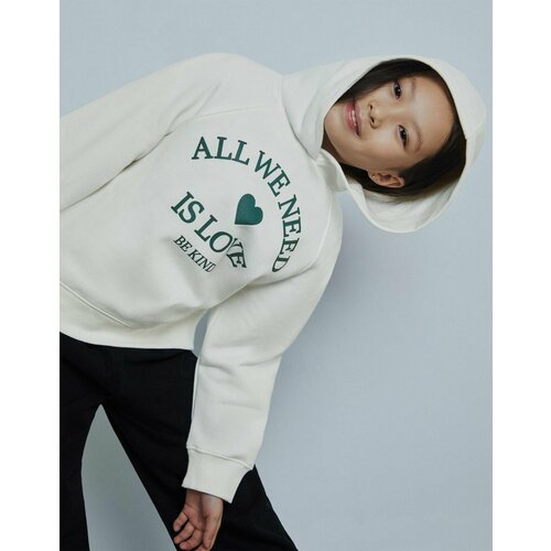 фото Худи gloria jeans, размер 8-9л/134 (33), белый