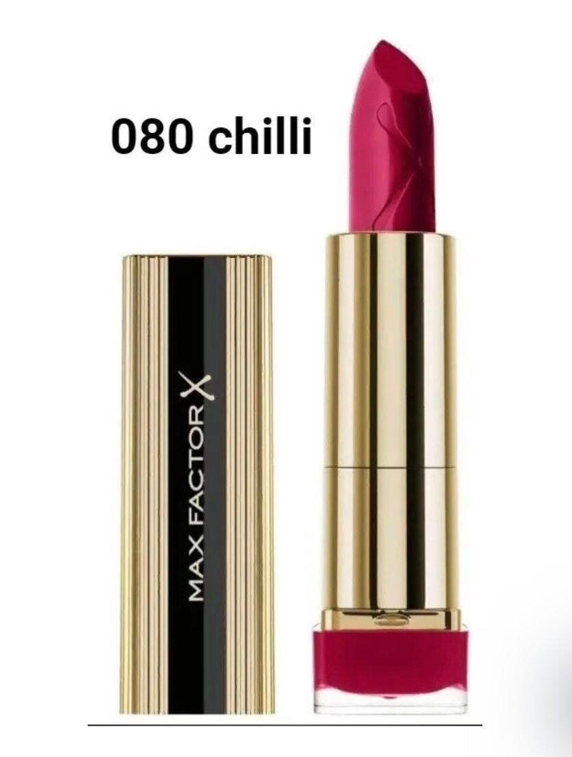 Max Factor помада для губ Colour Elixir увлажняющая, оттенок 080 chilli