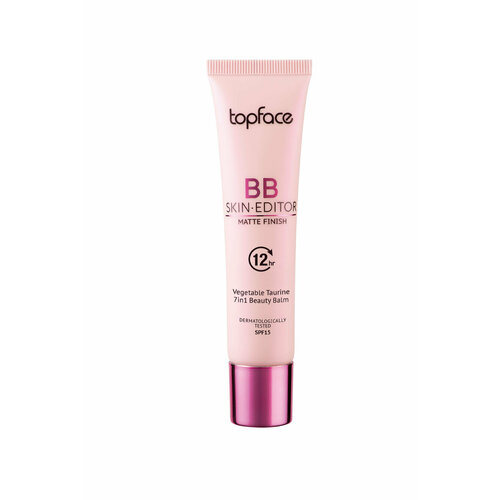 Topface BB-крем Skin Editor Matte Finish BB Foundation 3 topface bb крем skin editor matte finish spf 15 30 мл оттенок 005