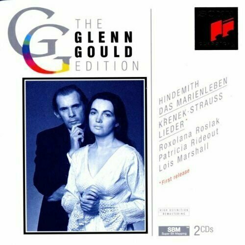 AUDIO CD Hindemith / Krenek / R Strauss: Lieder. Glenn Gould and Roxalan Roslak
