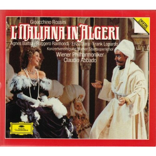 Audio CD Rossini: L'italiana in Algeri. Baltsa Raimondi Dara Lopardo. Wiener Philharmoniker, Claudio Abbado (2 CD) компакт диск warner claudio abbado wiener philharmoniker – brahms 21 ungarische tänze hungarian dances danses hongroises