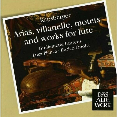 AUDIO CD Kapsberger: Works for Soprano and Lute. / Guillemette Laurens