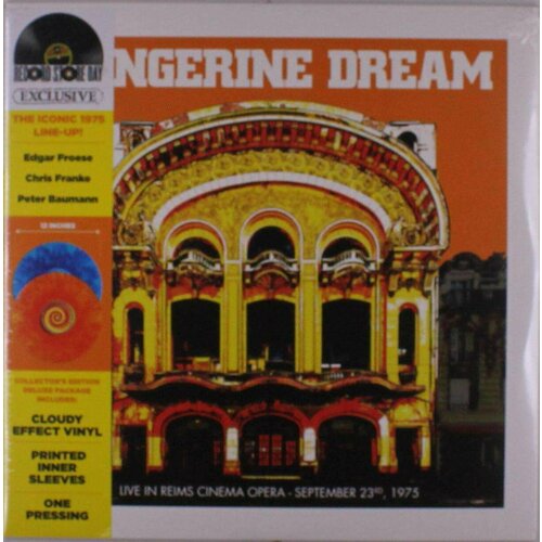 Виниловая пластинка Tangerine Dream - Live At Reims Cinema Opera (RSD) (Deluxe Edition) (Colored Vinyl) (2 LP)