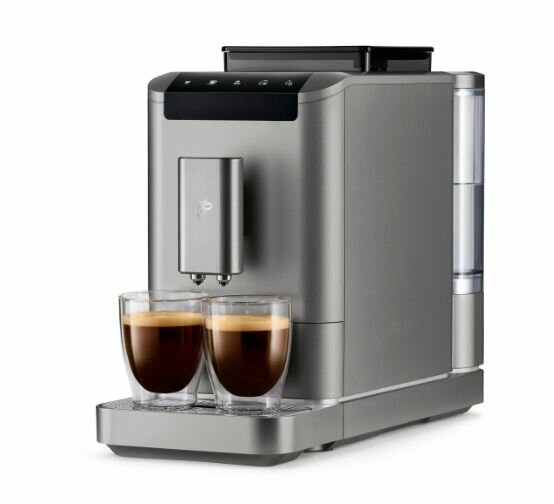 Кофемашина автоматическая Tchibo Esperto 2 Caffe 1470 Вт, серый - фотография № 1