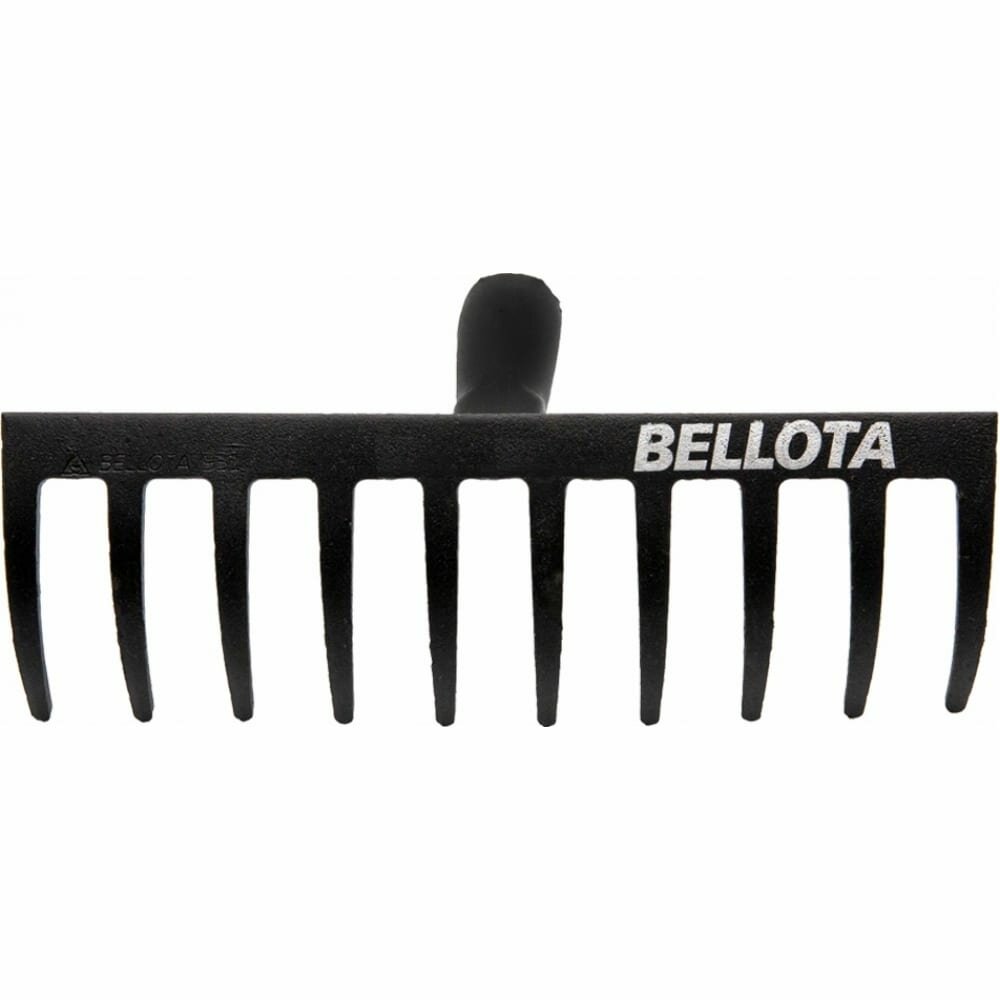 грабли прямые с 10 прямыми зубьями BELLOTA без черенка - фото №5