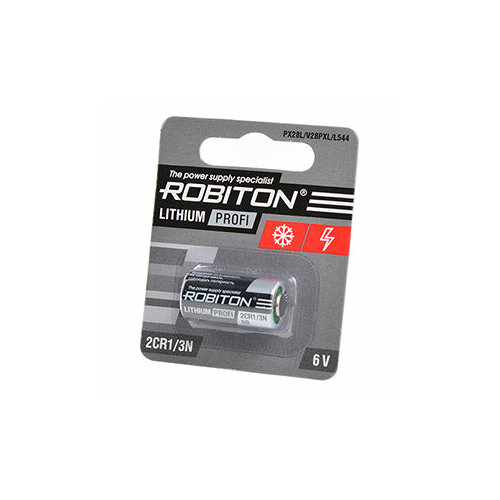 Батарейка ROBITON Lithium Profi 2CR1/3N, в упаковке: 1 шт.