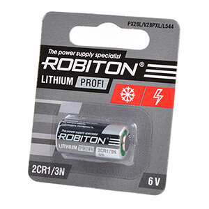 Батарейка ROBITON Lithium Profi 2CR1/3N, в упаковке: 1 шт.