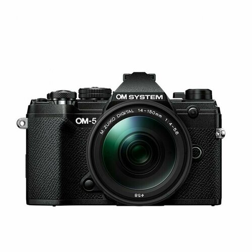 Фотоаппарат OM System OM-5 kit 14150mm F456 II Pro Black 16221000₽