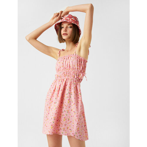 фото Платье koton, размер 40, розовый