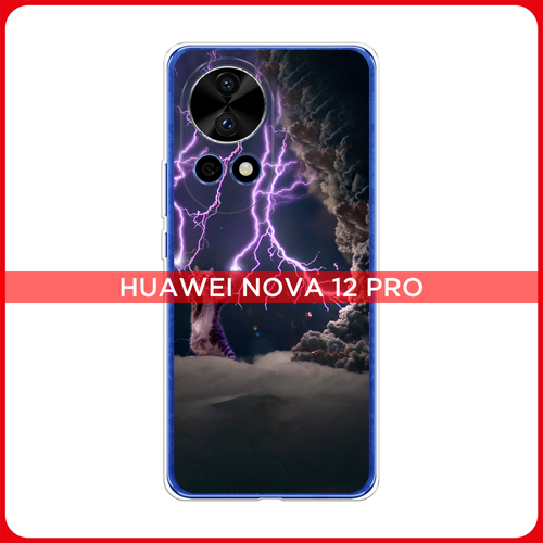 Силиконовый чехол на Huawei Nova 12 Pro / Хуавей Нова 12 Про Кот призыватель погоды силиконовый чехол на huawei nova 2 хуавей нова 2 кот призыватель погоды