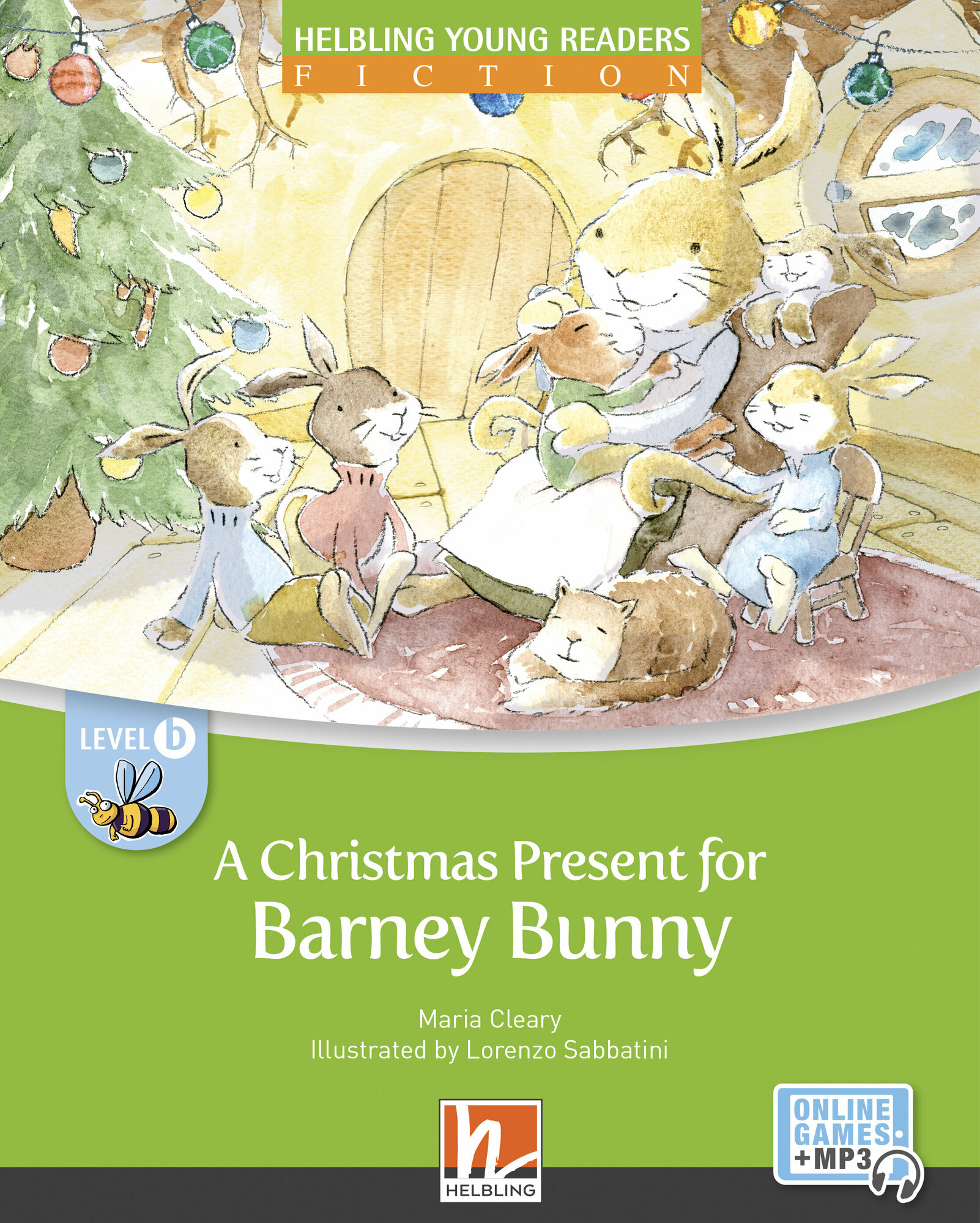 Книга Helbling Young Readers: Level B A Christmas Present for Barney Bunny + e-zone - фото №1