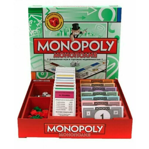 Настольная игра Монополия Классическая (MONOPOLY). Развивающая игра, настольная игра monopoly london underground монополия лондонский метрополитен