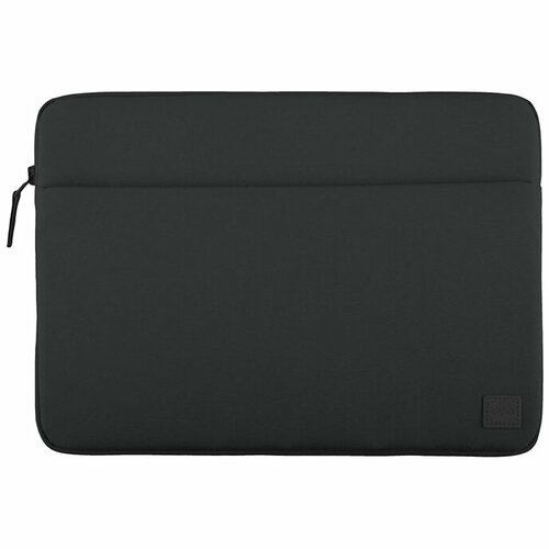 Чехол Uniq Vienna RPET Fabric Laptop Sleeve (ShockSorb) для ноутбуков 14 чёрный (Midnight Black) сумка для ноутбуков до 14 uniq hava rpet fabric tote bag canary yellow