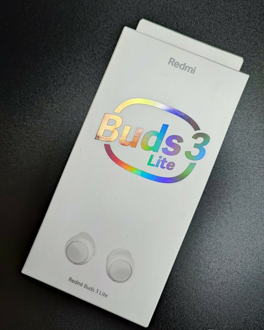 Беспроводные наушники Xiaomi Redmi Buds 3 Lite Белые White BHR5490GL