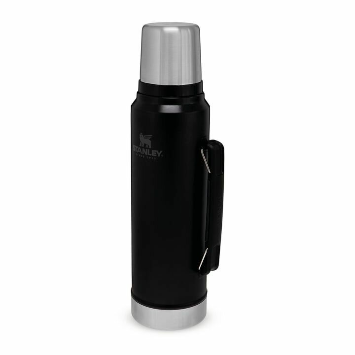 Термос Stanley Classic Legendary Bottle 1 л (Matte Black Pebble)