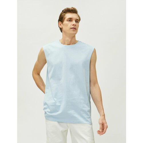 фото Майка koton, размер s, синий