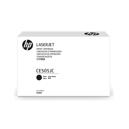 HP CE505JC картридж черный (6500 стр.) картридж ds laserjet p2030 с чипом