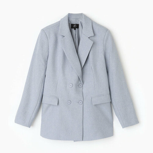 Пиджак MIST, размер 52, серый пиджак mist размер 52 серый голубой