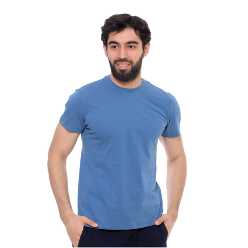 фото Футболка samo, размер 56, синий