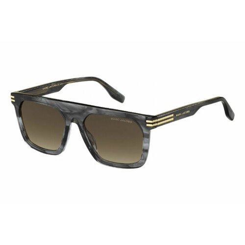 Солнцезащитные очки MARC JACOBS, серый, коричневый