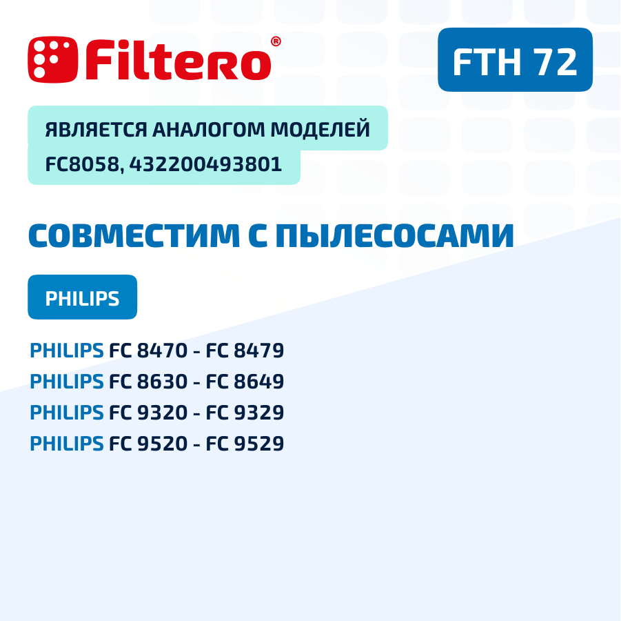 HEPA фильтр Filtero - фото №4