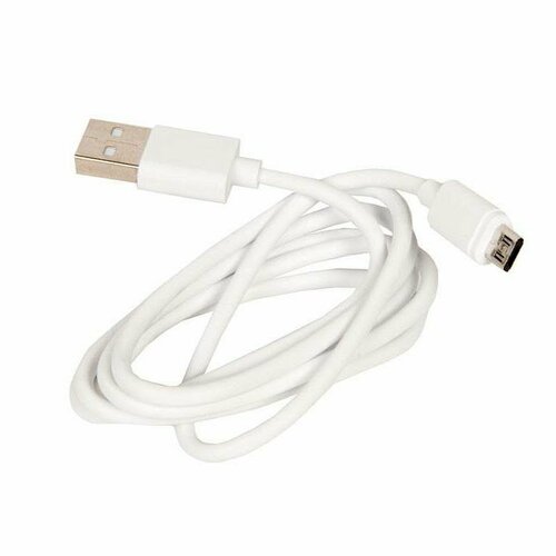 Кабель зарядки и синхронизации данных Micro USB ZeepDeep OneLove 3A FastCharging, 1m, white, ZD 1 <3