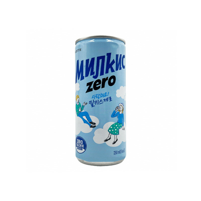 Милкис Напиток газированный Zero, 250 мл