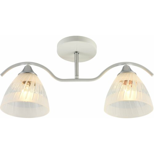 Люстра Brilliant light белый/хром, 2хE27, 60 Вт