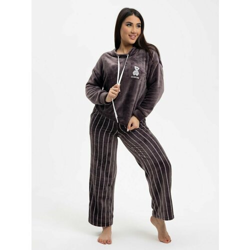 фото Костюм с иголочки, размер 54, коричневый